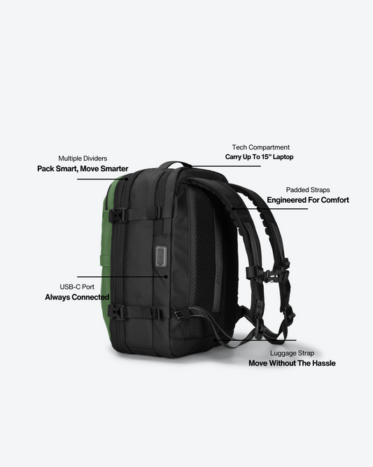 Airback GO (debajo del asiento) - Verde oliva