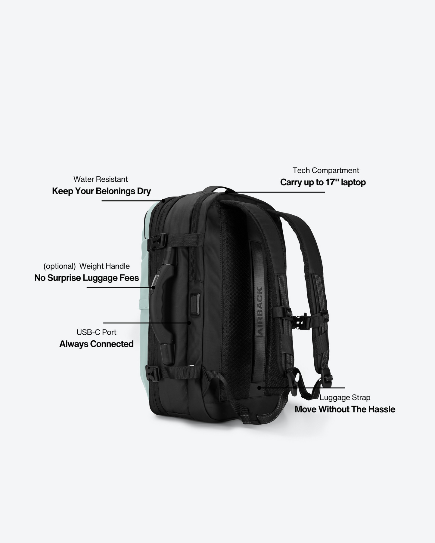 Airback gris ceniza