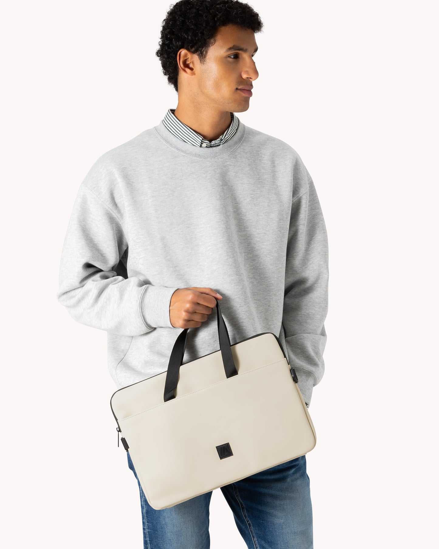 Airback Bolso para Portátil de 15 Pulgadas - Arena Clara