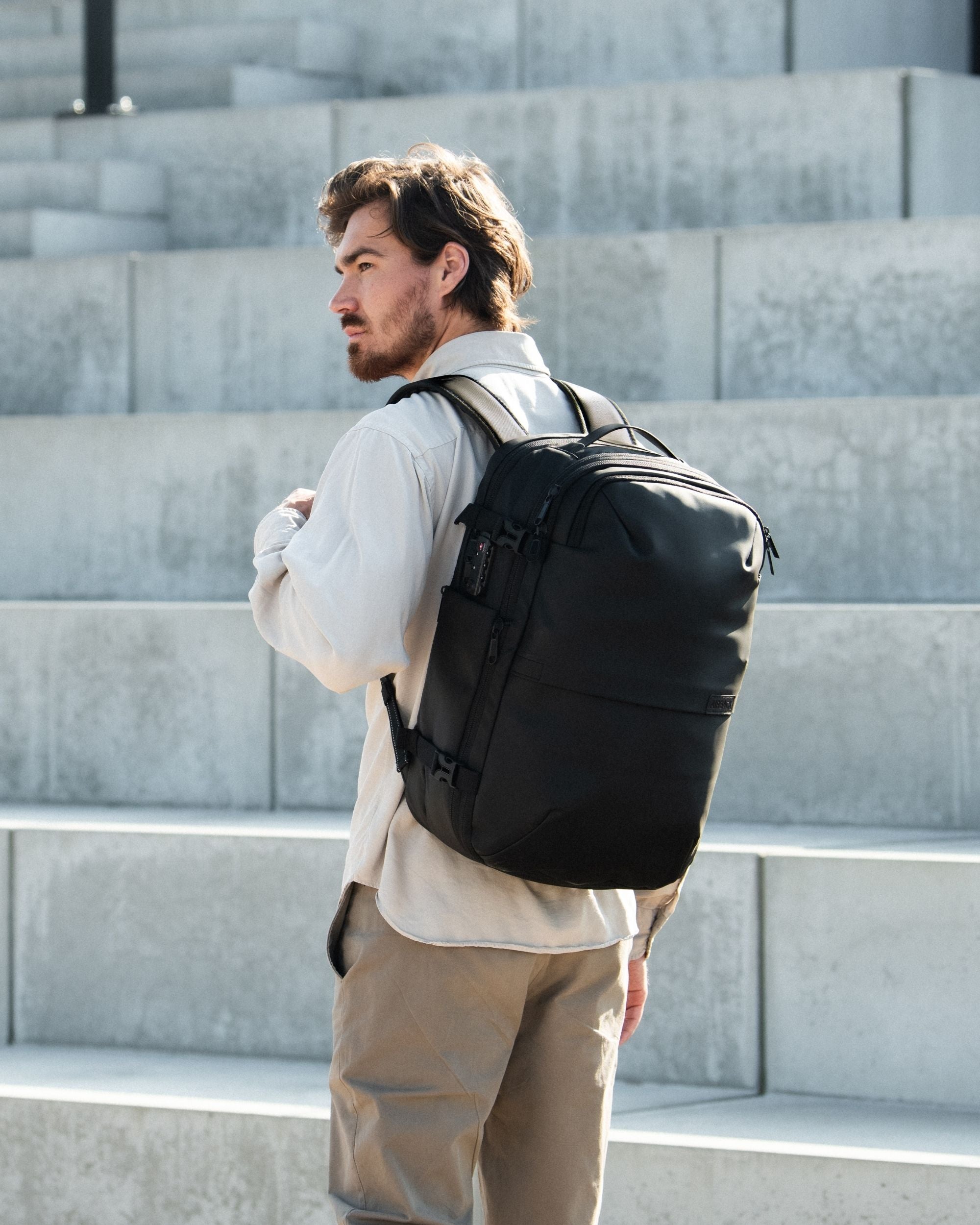 Vacuum Backpack Carry-On Bundle – Matt Black | Airback - Airback